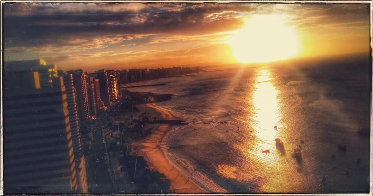 Flat Na Beira Mar Mucuripe Apartment Fortaleza  Bagian luar foto
