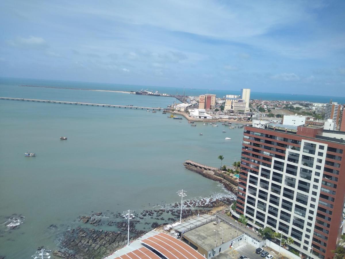 Flat Na Beira Mar Mucuripe Apartment Fortaleza  Bagian luar foto