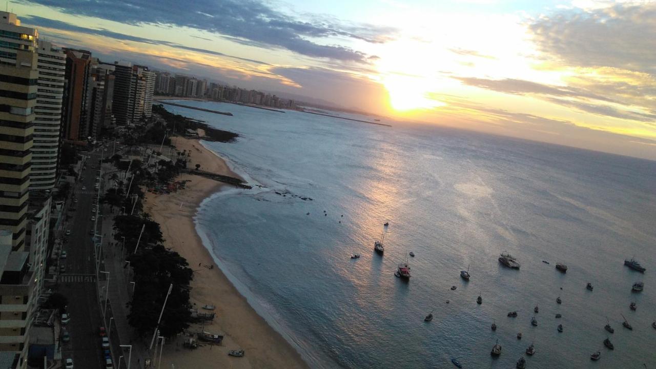 Flat Na Beira Mar Mucuripe Apartment Fortaleza  Bagian luar foto